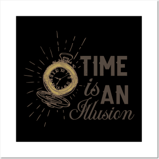 "Beyond the Illusion of Time" Posters and Art